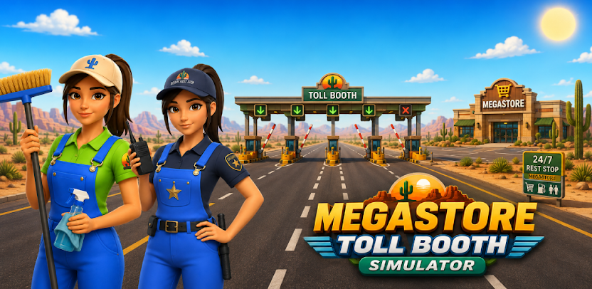 Megastore Toll Booth Simulator key art
